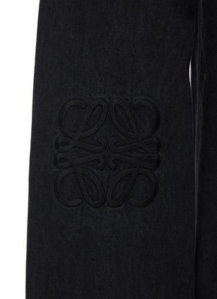  - LOEWE - Anagram Embroidered Dark Wash Jeans