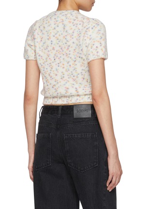 Back View - Click To Enlarge - LOEWE - Speckled Knit Sweater