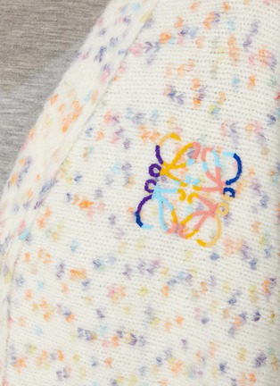  - LOEWE - Speckled Trapeze Cardigan