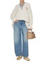 Figure View - Click To Enlarge - LOEWE - Speckled Trapeze Cardigan
