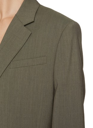  - LOEWE - Tie Back Single Breasted Wool Blazer