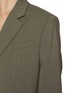  - LOEWE - Tie Back Single Breasted Wool Blazer