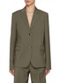 Main View - Click To Enlarge - LOEWE - Tie Back Single Breasted Wool Blazer