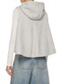 Back View - Click To Enlarge - LOEWE - Hooded Zip Up Shearling Vest