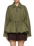 Main View - Click To Enlarge - LOEWE - Drawstring Waist Puffed Hem Jacket