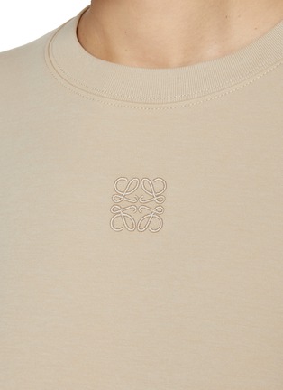  - LOEWE - Asymmetrical Embroidered T-shirt