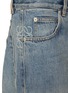  - LOEWE - Faded Anagram Light Wash Barrel Jeans