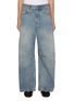 Main View - Click To Enlarge - LOEWE - Faded Anagram Light Wash Barrel Jeans