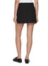 Back View - Click To Enlarge - LOEWE - Gathered Wrap Side Cotton Silk Mini Skirt