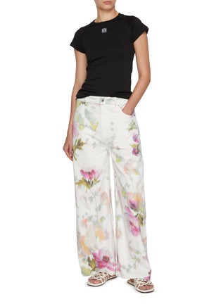 Figure View - Click To Enlarge - LOEWE - Anagram Embroidered Slim Fit T-shirt