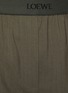  - LOEWE - Elasticated Waist Pleated Front Wool Pants