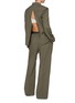 Figure View - Click To Enlarge - LOEWE - Elasticated Waist Pleated Front Wool Pants