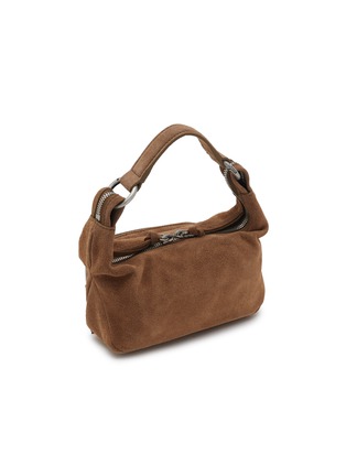 Detail View - Click To Enlarge - MARGESHERWOOD - Micro City Suede Hobo Bag