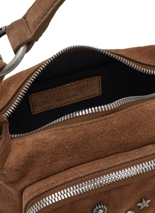 Detail View - Click To Enlarge - MARGESHERWOOD - Micro City Suede Hobo Bag