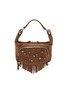 Main View - Click To Enlarge - MARGESHERWOOD - Micro City Suede Hobo Bag