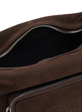 Detail View - Click To Enlarge - MARGESHERWOOD - Mini City Suede Hobo bag
