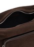 Detail View - Click To Enlarge - MARGESHERWOOD - Mini City Suede Hobo bag