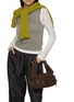 Figure View - Click To Enlarge - MARGESHERWOOD - Mini City Suede Hobo bag