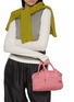 Figure View - Click To Enlarge - MARGESHERWOOD - Soft Bowling Suede Hand Bag