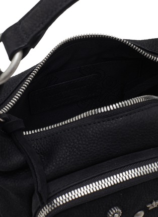 Detail View - Click To Enlarge - MARGESHERWOOD - Micro City Suede Hobo bag