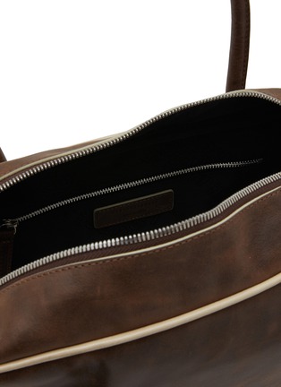 Detail View - Click To Enlarge - MARGESHERWOOD - Soft Boston Leather Top Handle Bag