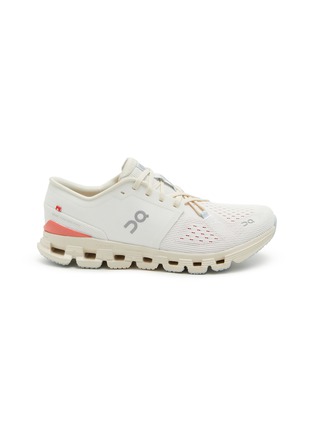 Main View - Click To Enlarge - ON - Cloud X 4 Lace Up Low Top Women's Sneakers