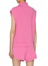 Back View - Click To Enlarge - VARLEY - Loretta Sleeveless Half Zip Sweatshirt
