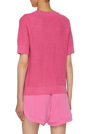 Back View - Click To Enlarge - VARLEY - Lucy Waffle Knit Top