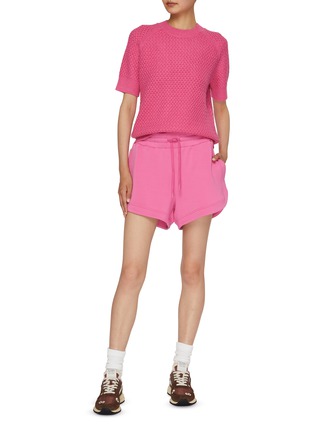 Figure View - Click To Enlarge - VARLEY - Lucy Waffle Knit Top