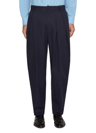 Main View - Click To Enlarge - THE ROW - Dyon Pleated Cotton Pants