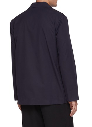 Back View - Click To Enlarge - THE ROW - Albert Single Breasted Cotton Jacket