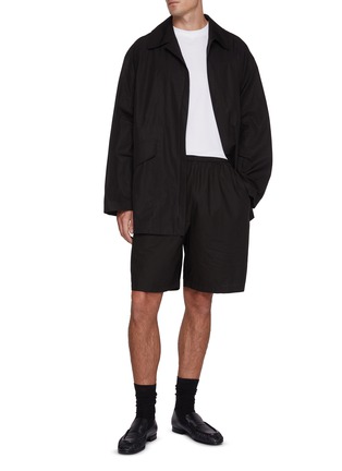 Figure View - Click To Enlarge - THE ROW - Zindel Cotton Shorts