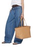 Figure View - Click To Enlarge - ALEXANDERWANG - Punch Crackle Leather Tote Bag
