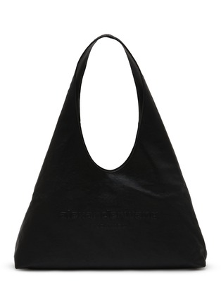 Main View - Click To Enlarge - ALEXANDERWANG - Large Pike Crinkle Leather Hobo Bag