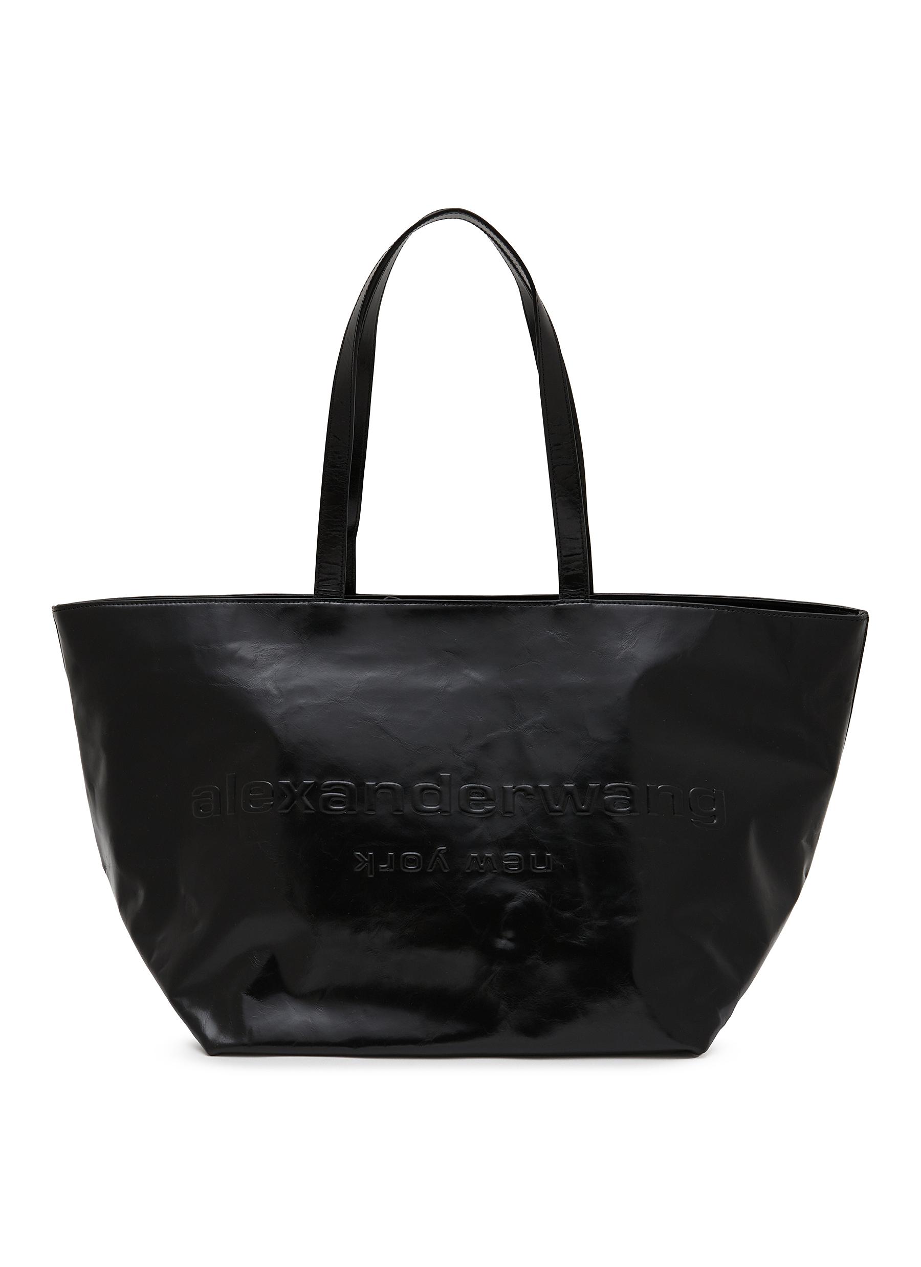 ALEXANDERWANG | Punch Crackle Patent Leather Tote Bag