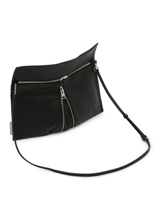 Detail View - Click To Enlarge - ALEXANDERWANG - Medium Geo Crinkle Leather Bag