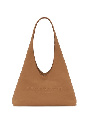 Main View - Click To Enlarge - ALEXANDERWANG - Small Pike Crinkle Leather Hobo Bag