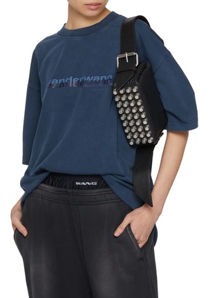 Figure View - Click To Enlarge - ALEXANDERWANG - Small Ricco Pebbled Leather Bag