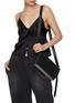 Front View - Click To Enlarge - ALEXANDERWANG - Small Ricco Pebbled Leather Flap Bag