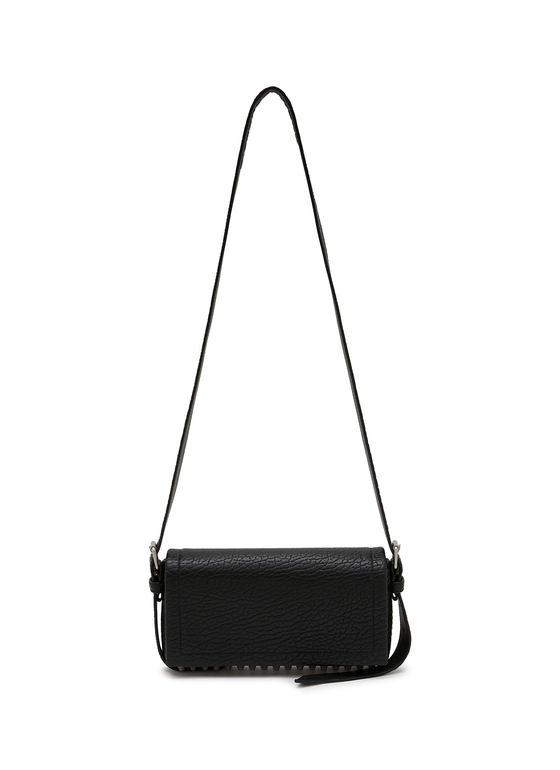 ALEXANDERWANG | Small Ricco Pebbled Leather Flap Bag | Women