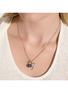  - JOHN HARDY - Modern Talisman Diamond Pearl Necklace — Size 16-18