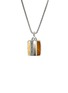 Main View - Click To Enlarge - JOHN HARDY - Carved Chain Sterling Silver Tiger's Eye Pyrite Pearl Necklace — Size 24