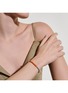  - JOHN HARDY - Heishi Sterling Silver Enamel Bracelet — Size UM