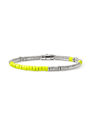 Main View - Click To Enlarge - JOHN HARDY - Heishi Sterling Silver Enamel Bracelet — Size UM