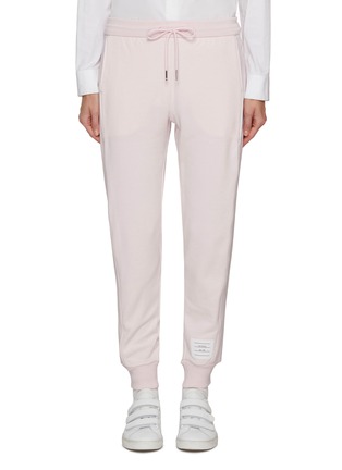 Main View - Click To Enlarge - THOM BROWNE - 4 Bar Cotton Sweatpants