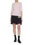 Figure View - Click To Enlarge - THOM BROWNE - 4 Bar T-shirt