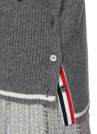  - THOM BROWNE - Geese Intarsia 4 Bar Wool Sweater