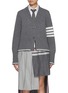 Main View - Click To Enlarge - THOM BROWNE - Geese Intarsia V-Neck Wool Cardigan