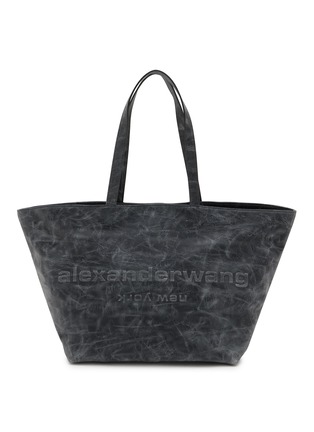 Main View - Click To Enlarge - ALEXANDERWANG - Punch Leather Tote Bag
