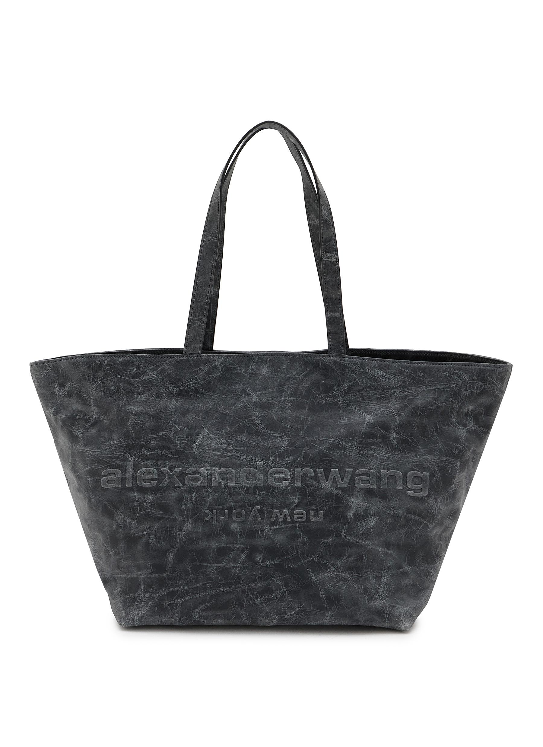 ALEXANDER WANG バッグ Alexander Wang Leather Hybrid Zip Bag – Vertical Rags